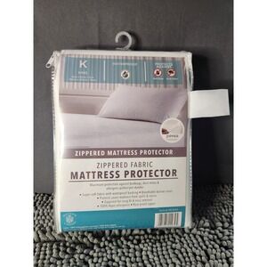 Sultan's Zippered‎ FABRIC Mattress Cover Waterproof Bug Free KING SIZE~NEW!